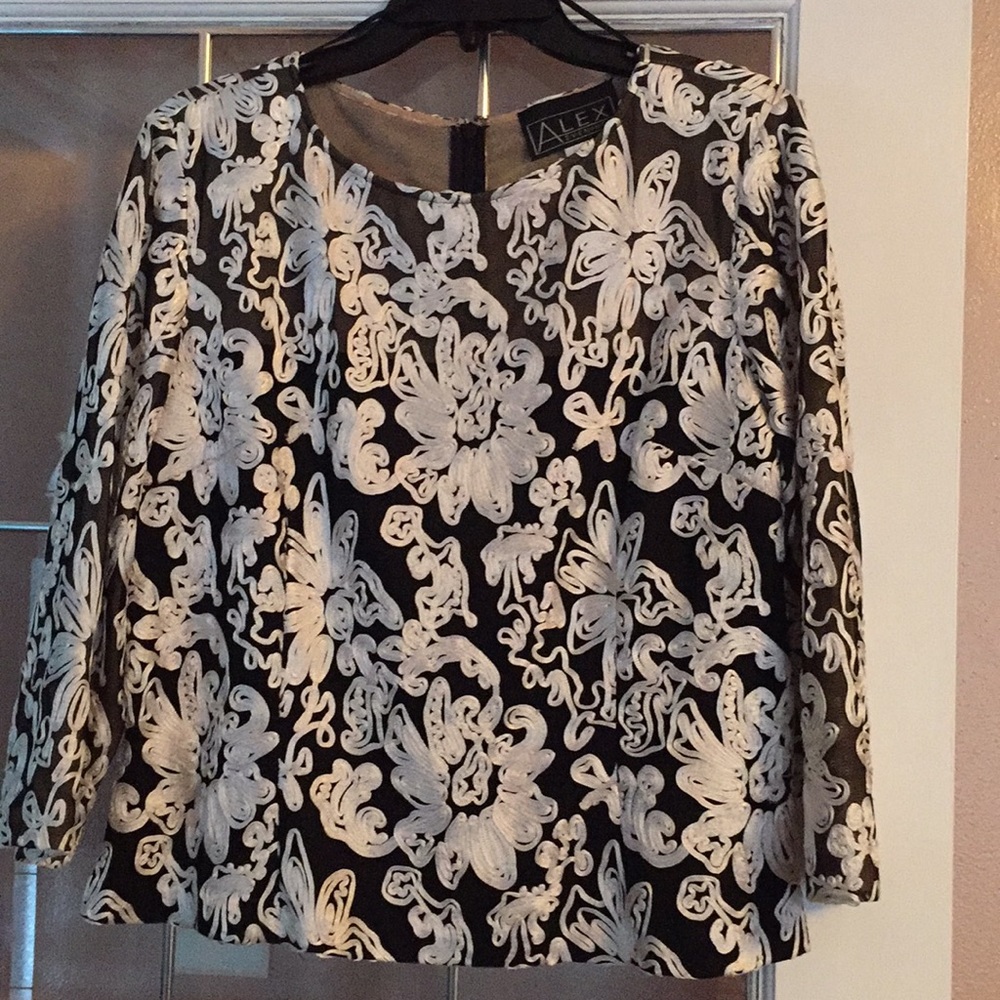 Alex Evenings blouse